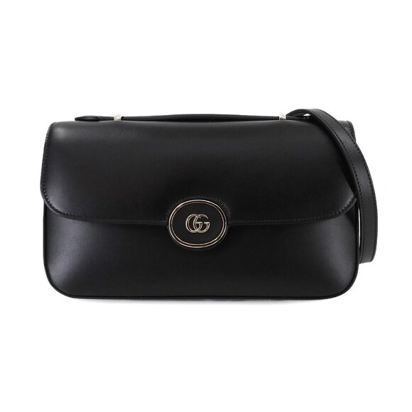 GUCCI Petite GG Small Hand Shoulder Bag Leather - Picture 1 of 11